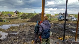 Заказать монтаж винтовых свай в Красный Сулин - цена под ключ с доставкой от 1838 шт