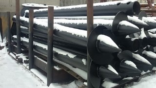 Винтовые сваи диаметром 73 мм Красном Сулине цена от 1328 руб.
